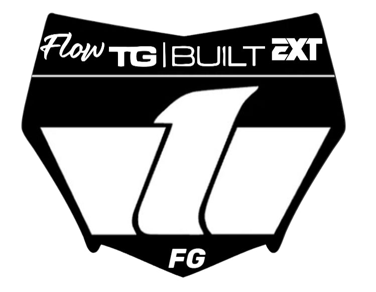 Vented Motocutz Style Plate + Decal